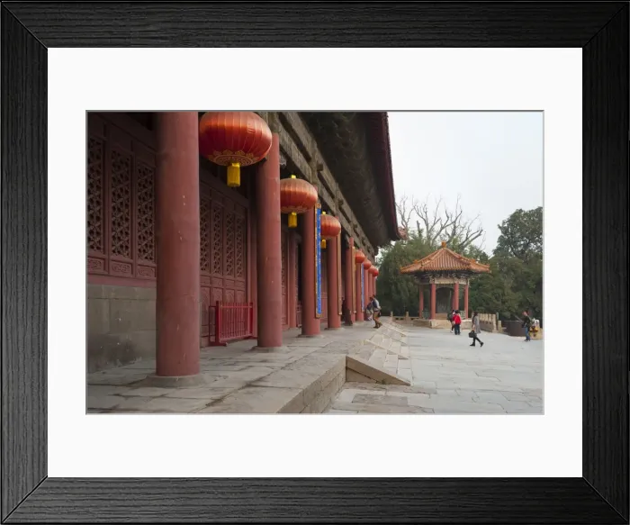 Framed Print : Dai Temple, Taian, Shandong province, China, Asia Framed Print : Dai Temple, Taian, Shandong province, China, Asia