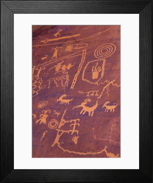 Framed Print : Atlatl Rock, Valley of Fire State Park, Overton, Nevada, United States of America Framed Print : Atlatl Rock, Valley of Fire State Park, Overton, Nevada, United States of America