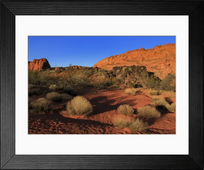 Framed Print : Snow Canyon State Park, St. George, Utah, United States of America, North America Framed Print : Snow Canyon State Park, St. George, Utah, United States of America, North America