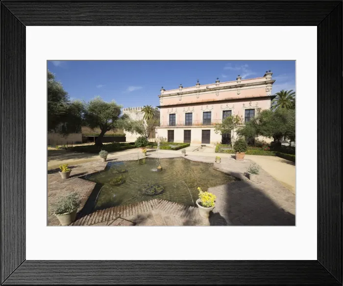Framed Print : Palacio de Villavicencio inside the Alcazar, Jerez de la Frontera, Cadiz province Framed Print : Palacio de Villavicencio inside the Alcazar, Jerez de la Frontera, Cadiz province