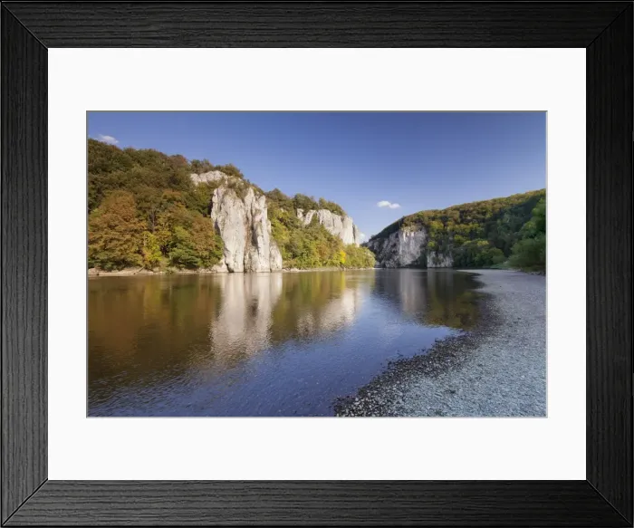 Framed Print : Donaudurchbruch, Danube River, near Kelheim, Bavaria, Germany, Europe Framed Print : Donaudurchbruch, Danube River, near Kelheim, Bavaria, Germany, Europe