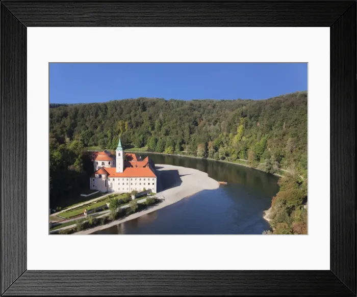 Framed Print : Weltenburg Monastery, Danube River, near Kelheim, Bavaria, Germany, Europe Framed Print : Weltenburg Monastery, Danube River, near Kelheim, Bavaria, Germany, Europe