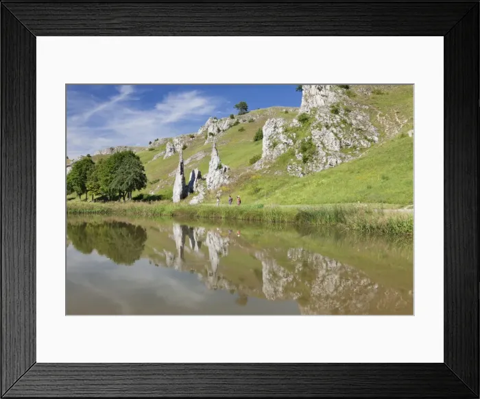 Framed Print : Steinerne Jungfrauen rock formation, Eselsburger Tal valley, Herbrechtingen, Swabian Alps Framed Print : Steinerne Jungfrauen rock formation, Eselsburger Tal valley, Herbrechtingen, Swabian Alps