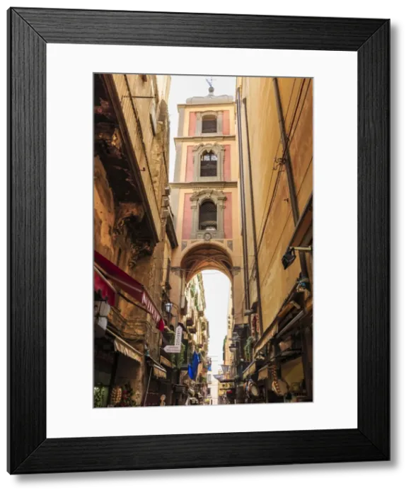 Framed Print : Via San Gregorio Armeno, famous for presepi (Christmas cribs), City of Naples Historic Centre Framed Print : Via San Gregorio Armeno, famous for presepi (Christmas cribs), City of Naples Historic Centre