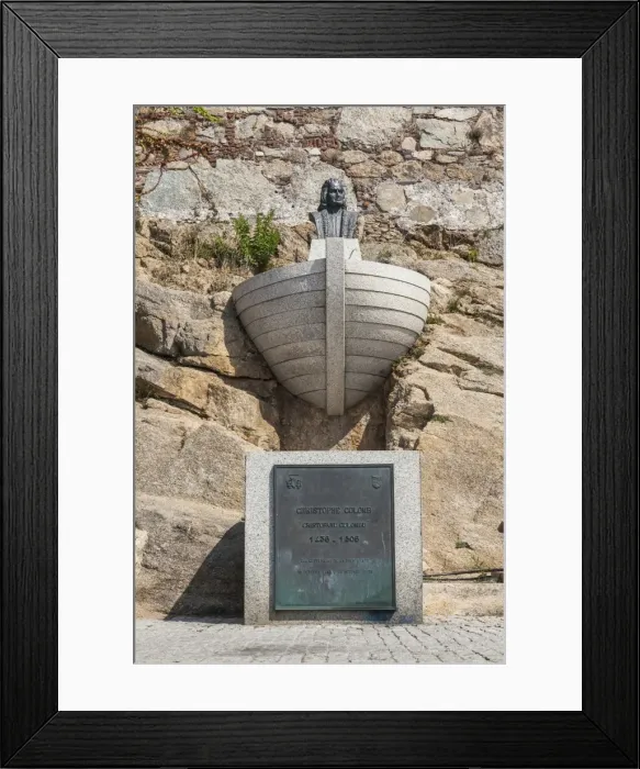 Framed Print : The memorial monument of Christopher Columbus, Calvi, Balagne Region, northwest Corsica Framed Print : The memorial monument of Christopher Columbus, Calvi, Balagne Region, northwest Corsica