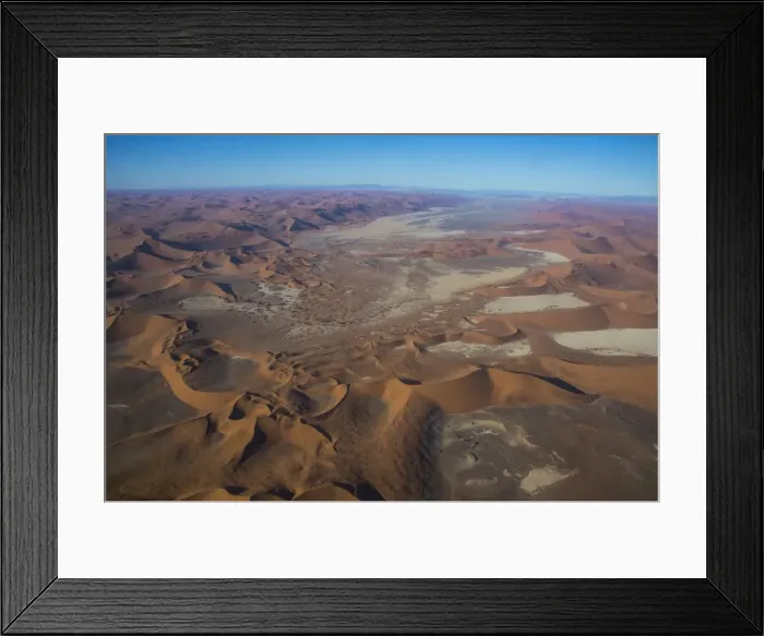 Framed Print : Aerial of a dead lake (vlei), in the Namib Desert, Namibia, Africa Framed Print : Aerial of a dead lake (vlei), in the Namib Desert, Namibia, Africa