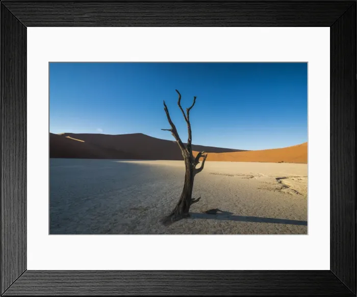 Framed Print : Deadvlei, an old dry lake in the Namib desert, Namibia, Africa Framed Print : Deadvlei, an old dry lake in the Namib desert, Namibia, Africa
