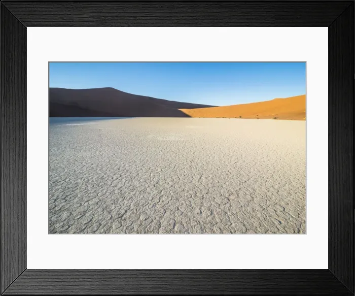 Framed Print : Deadvlei, an old dry lake in the Namib desert, Namibia, Africa Framed Print : Deadvlei, an old dry lake in the Namib desert, Namibia, Africa