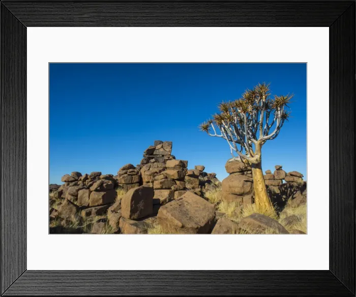 Framed Print : Unusual rock formations, Giants Playground, Keetmanshoop, Namibia, Africa Framed Print : Unusual rock formations, Giants Playground, Keetmanshoop, Namibia, Africa