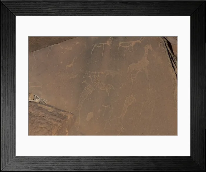 Framed Print : Ancient rock engravings, Twyfelfontein, UNESCO World Heritage Site, Namibia, Africa Framed Print : Ancient rock engravings, Twyfelfontein, UNESCO World Heritage Site, Namibia, Africa