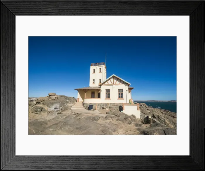 Framed Print : Old Lighthouse in Luderitz, Namibia, Africa Framed Print : Old Lighthouse in Luderitz, Namibia, Africa