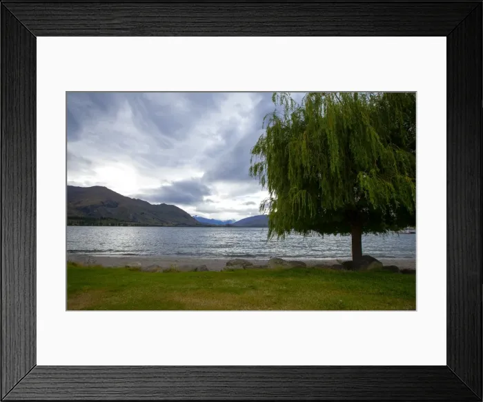 Framed Print : Lake Wanaka, Otago, South Island, New Zealand, Pacific Framed Print : Lake Wanaka, Otago, South Island, New Zealand, Pacific