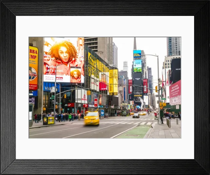 Framed Print : Times Square, New York City, United States of America, North America Framed Print : Times Square, New York City, United States of America, North America