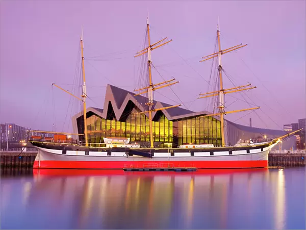 The Glenlee Ship and Riverside Museum, Glasgow, Scotland, United Kingdom, Europe