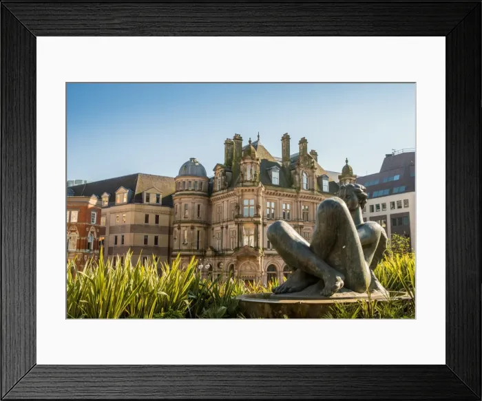 Framed Print : Victoria Square, a pedestrianised public square in Birmingham, England, United Kingdom Framed Print : Victoria Square, a pedestrianised public square in Birmingham, England, United Kingdom