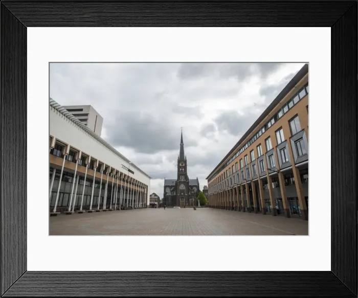 Framed Print : St. Liduinas Basilica, Schiedam, Netherlands, Europe Framed Print : St. Liduinas Basilica, Schiedam, Netherlands, Europe