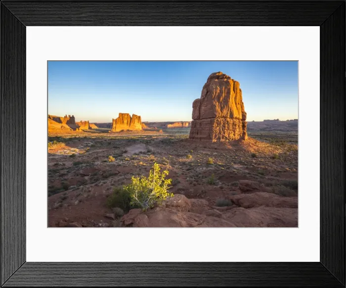 Framed Print : Landscape from La Sal Mountains Viewpoint, Arches National Park, Moab, Utah, United Framed Print : Landscape from La Sal Mountains Viewpoint, Arches National Park, Moab, Utah, United