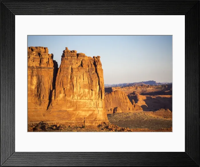 Framed Print : Rock formations in Avenue Park, Arches National Park, Moab, Utah, United States of America Framed Print : Rock formations in Avenue Park, Arches National Park, Moab, Utah, United States of America