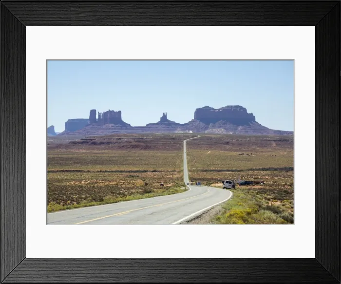 Framed Print : The road to Monument Valley, Navajo Tribal Park, Arizona, United States of America Framed Print : The road to Monument Valley, Navajo Tribal Park, Arizona, United States of America