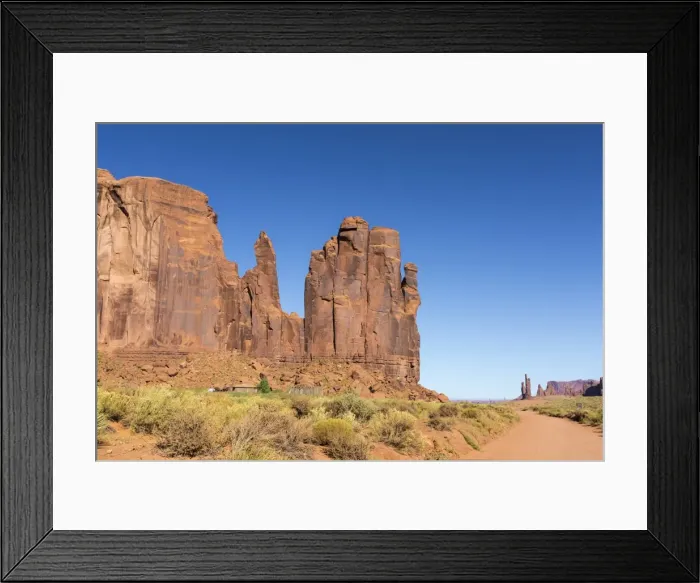 Framed Print : Rock formations, Monument Valley, Navajo Tribal Park, Arizona, United States of America Framed Print : Rock formations, Monument Valley, Navajo Tribal Park, Arizona, United States of America