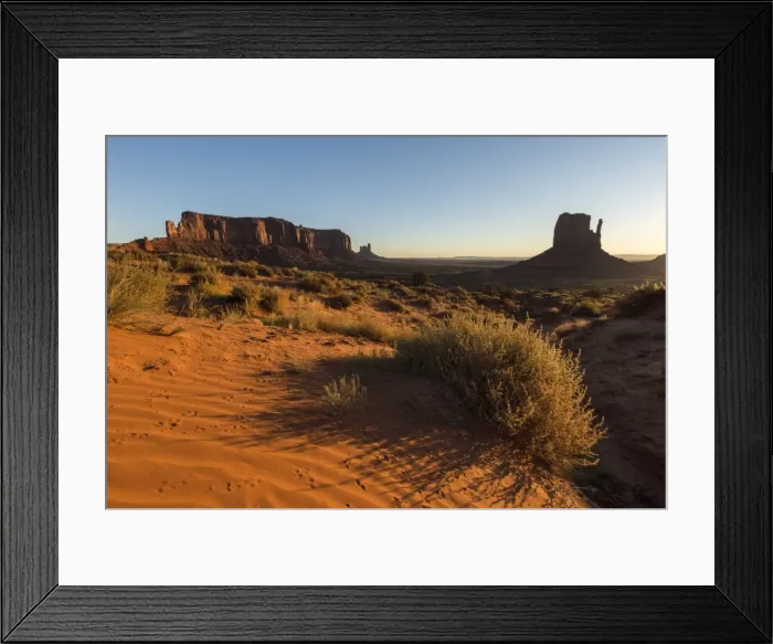Framed Print : Red sand at Monument Valley, Navajo Tribal Park, Arizona, United States of America Framed Print : Red sand at Monument Valley, Navajo Tribal Park, Arizona, United States of America