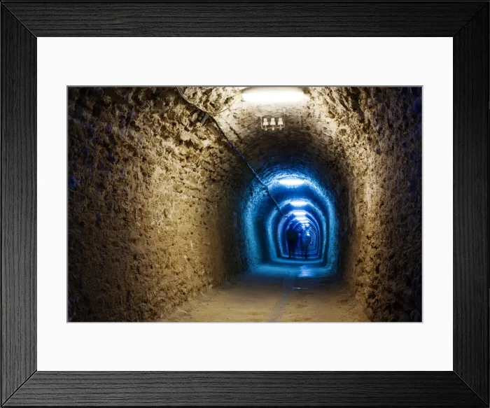 Framed Print : Tunnel of Salina Turda, well known landmark in Turda, Transylvania, Romania, Europe Framed Print : Tunnel of Salina Turda, well known landmark in Turda, Transylvania, Romania, Europe
