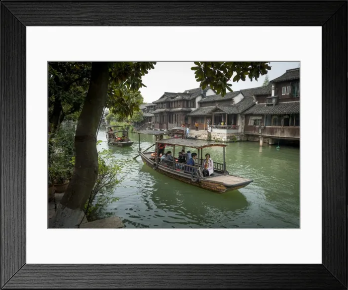 Framed Print : Wuzhen, Zhejiang province, China, Asia Framed Print : Wuzhen, Zhejiang province, China, Asia