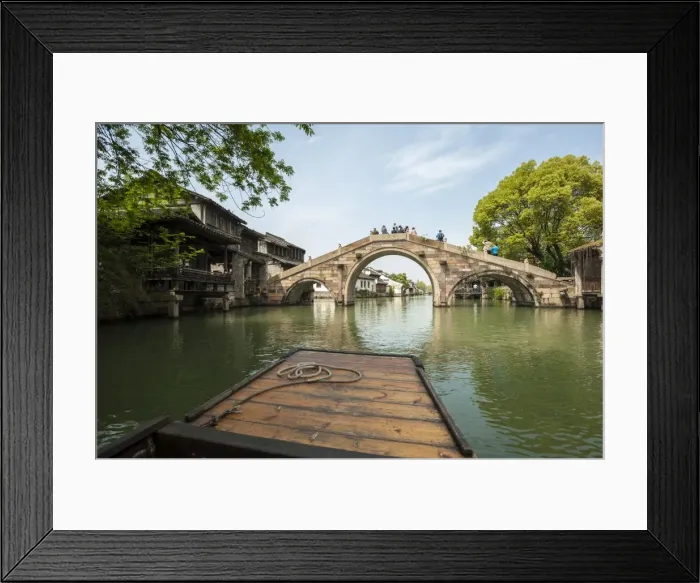Framed Print : Wuzhen, Zhejiang province, China, Asia Framed Print : Wuzhen, Zhejiang province, China, Asia
