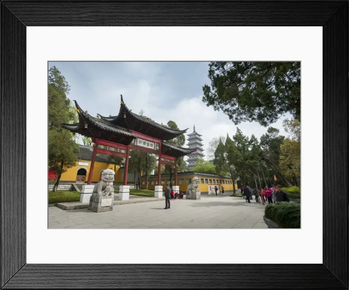 Framed Print : Daming Temple, Yangzhou, Jiangsu province, China, Asia Framed Print : Daming Temple, Yangzhou, Jiangsu province, China, Asia