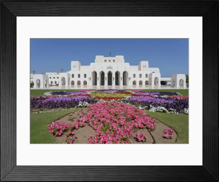 Framed Print : External view of Muscat Opera House, Muscat, Oman, Middle East Framed Print : External view of Muscat Opera House, Muscat, Oman, Middle East