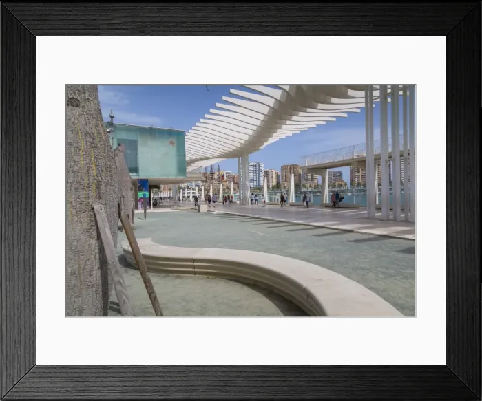 Framed Print : View of Sea Museum Alborania, Malaga, Costa del Sol, Andalusia, Spain, Europe Framed Print : View of Sea Museum Alborania, Malaga, Costa del Sol, Andalusia, Spain, Europe