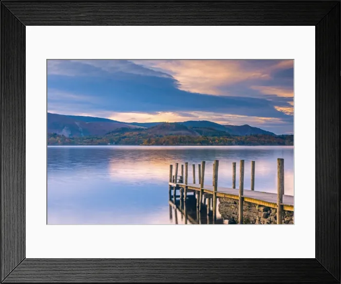 Framed Print : Ashness Jetty, Derwentwater, Keswick, Lake District National Park, Cumbria, England Framed Print : Ashness Jetty, Derwentwater, Keswick, Lake District National Park, Cumbria, England