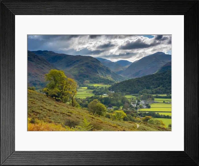 Framed Print : Rosthwaite, Borrowdale, Lake District National Park, Cumbria, England, United Kingdom Framed Print : Rosthwaite, Borrowdale, Lake District National Park, Cumbria, England, United Kingdom