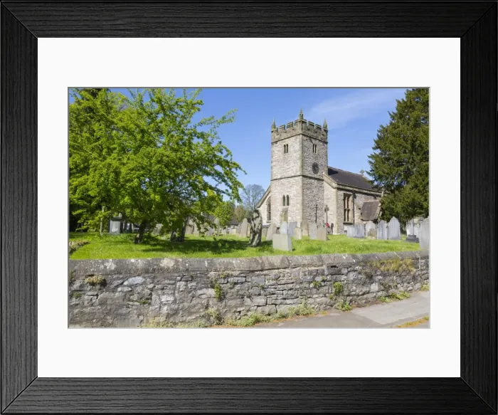Framed Print : The Parish Church in Ashford in the water in springtime, Derbyshire Dales, Derbyshire Framed Print : The Parish Church in Ashford in the water in springtime, Derbyshire Dales, Derbyshire