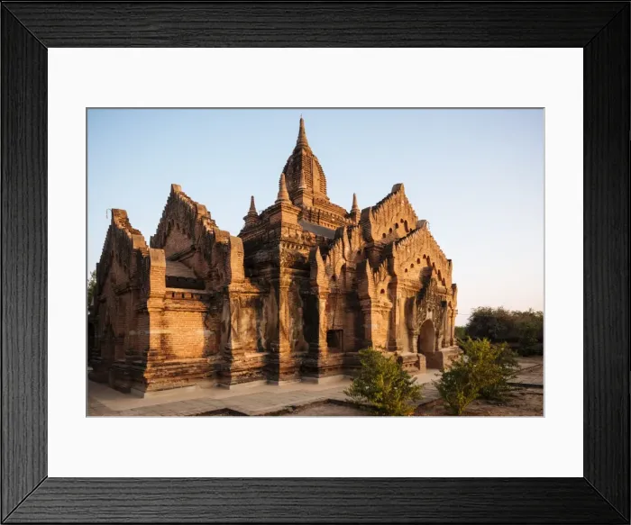 Framed Print : Deserted Temple at dusk, Bagan (Pagan), Mandalay Region, Myanmar (Burma), Asia Framed Print : Deserted Temple at dusk, Bagan (Pagan), Mandalay Region, Myanmar (Burma), Asia