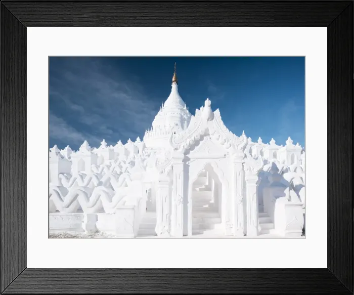 Framed Print : Exterior of Hsinbyume Paya, Mingun, Mandalay Region, Myanmar (Burma), Asia Framed Print : Exterior of Hsinbyume Paya, Mingun, Mandalay Region, Myanmar (Burma), Asia