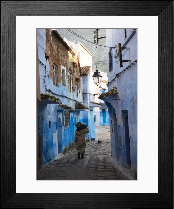 Framed Print : Chefchaouen, Morocco, North Africa, Africa Framed Print : Chefchaouen, Morocco, North Africa, Africa