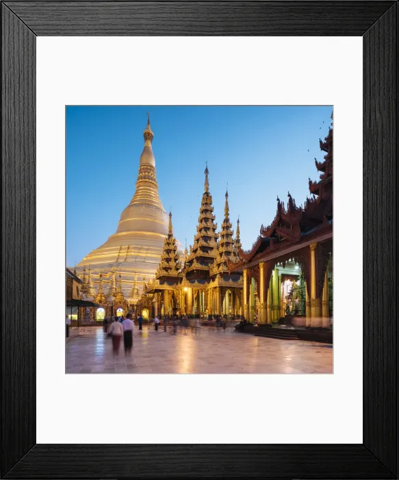 Framed Print : Shwedagon Pagoda, Yangon (Rangoon), Myanmar (Burma), Asia Framed Print : Shwedagon Pagoda, Yangon (Rangoon), Myanmar (Burma), Asia