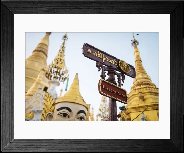 Framed Print : Planetary post at Shwedagon Pagoda, Yangon (Rangoon), Myanmar (Burma), Asia Framed Print : Planetary post at Shwedagon Pagoda, Yangon (Rangoon), Myanmar (Burma), Asia
