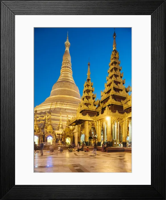 Framed Print : Shwedagon Pagoda, Yangon (Rangoon), Myanmar (Burma), Asia Framed Print : Shwedagon Pagoda, Yangon (Rangoon), Myanmar (Burma), Asia