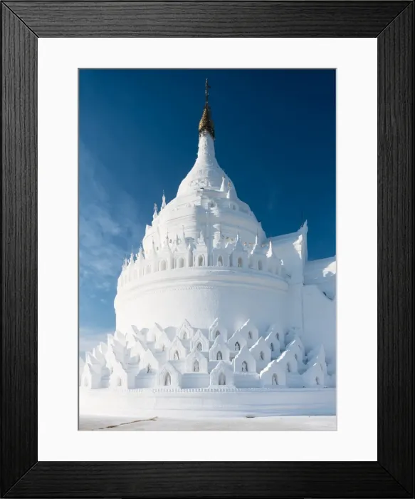 Framed Print : Exterior of Hsinbyume Paya, Mingun, Mandalay Region, Myanmar (Burma), Asia Framed Print : Exterior of Hsinbyume Paya, Mingun, Mandalay Region, Myanmar (Burma), Asia