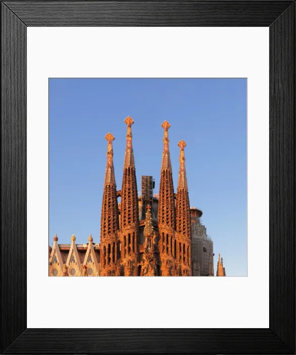Framed Print : Sagrada Familia, by architect Antonio Gaudi, UNESCO World Heritage Site, Barcelona Framed Print : Sagrada Familia, by architect Antonio Gaudi, UNESCO World Heritage Site, Barcelona