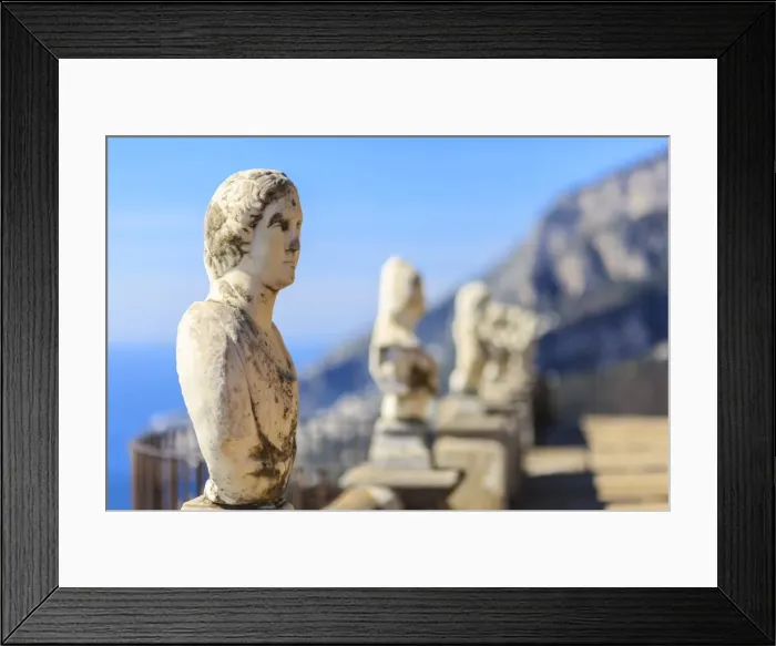 Framed Print : Stunning Terrace of Infinity, Gardens of Villa Cimbrone, Ravello, Amalfi Coast, UNESCO Framed Print : Stunning Terrace of Infinity, Gardens of Villa Cimbrone, Ravello, Amalfi Coast, UNESCO