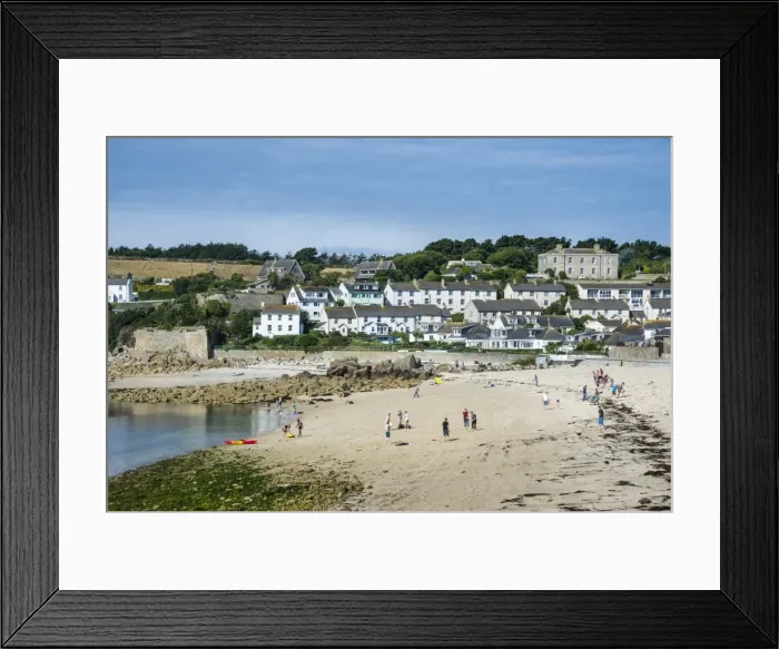 Framed Print : View over Hugh Town, St. Marys, Isles of Scilly, England, United Kingdom, Europe Framed Print : View over Hugh Town, St. Marys, Isles of Scilly, England, United Kingdom, Europe