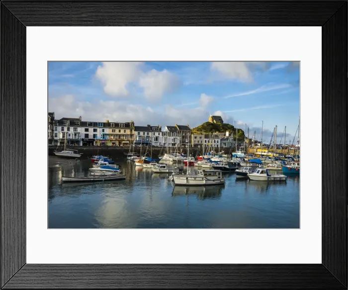 Framed Print : Boat harbour of Ifracombe, North Devon, England, United Kingdom, Europe