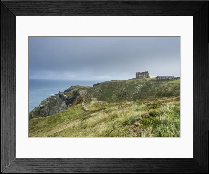 Framed Print : Tintagel Castle on Tintagel Island, Cornwall, England, United Kingdom, Europe Framed Print : Tintagel Castle on Tintagel Island, Cornwall, England, United Kingdom, Europe
