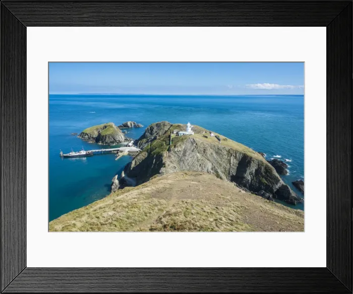 Framed Print : Harbour of the island of Lundy, Bristol Channel, Devon, England, United Kingdom, Europe Framed Print : Harbour of the island of Lundy, Bristol Channel, Devon, England, United Kingdom, Europe