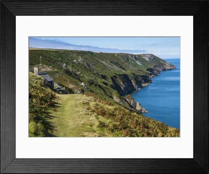 Framed Print : Coastline of the Island of Lundy, Bristol Channel, Devon, England, United Kingdom, Europe Framed Print : Coastline of the Island of Lundy, Bristol Channel, Devon, England, United Kingdom, Europe