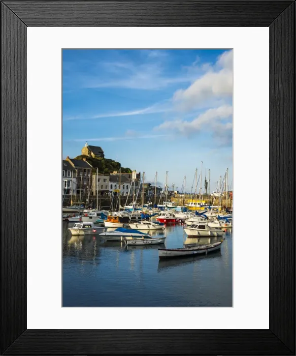 Framed Print : Boat harbour of Ifracombe, North Devon, England, United Kingdom, Europe Framed Print : Boat harbour of Ifracombe, North Devon, England, United Kingdom, Europe