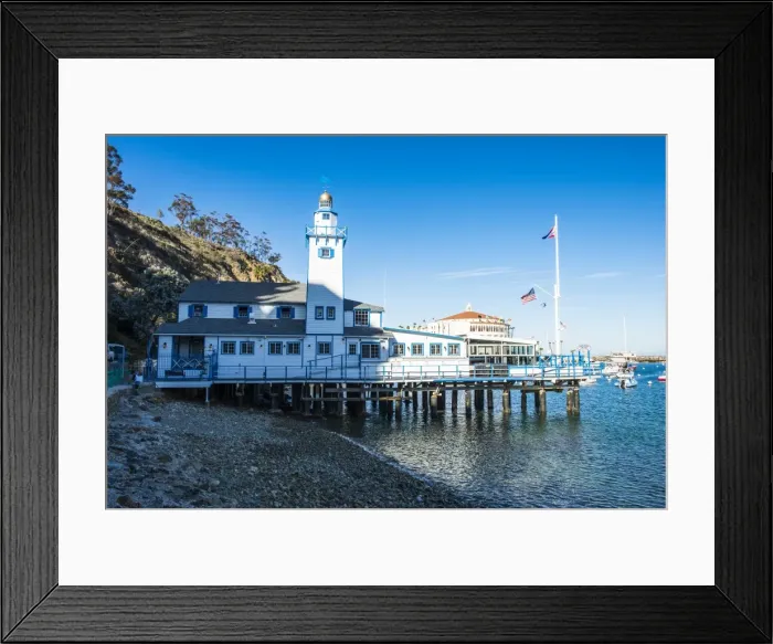 Framed Print : Catalina Yacht Club in Avalon, Santa Catalina Island, California, United States of America Framed Print : Catalina Yacht Club in Avalon, Santa Catalina Island, California, United States of America